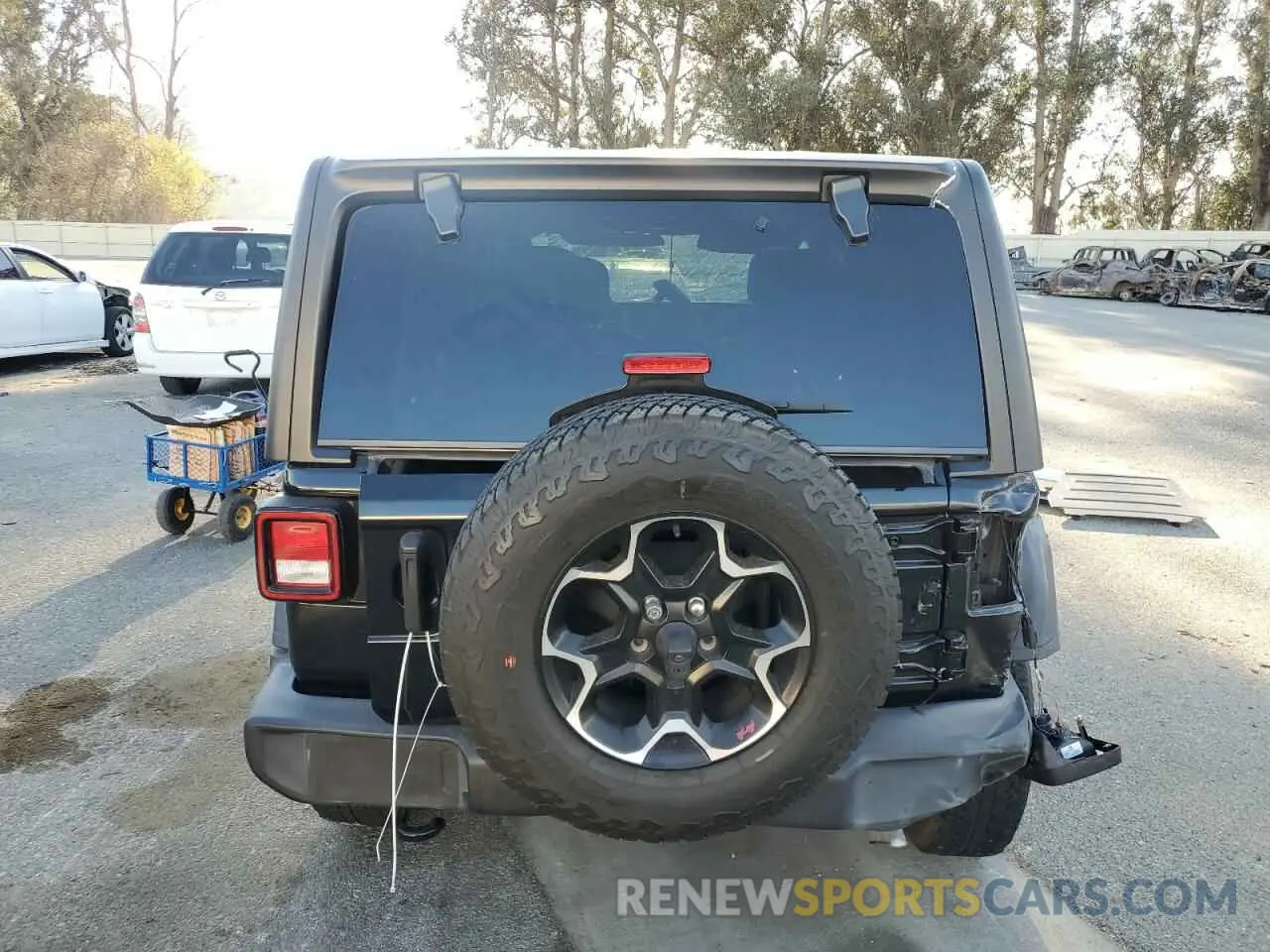 6 Photograph of a damaged car 1C4HJXDN5MW715082 JEEP WRANGLER 2021