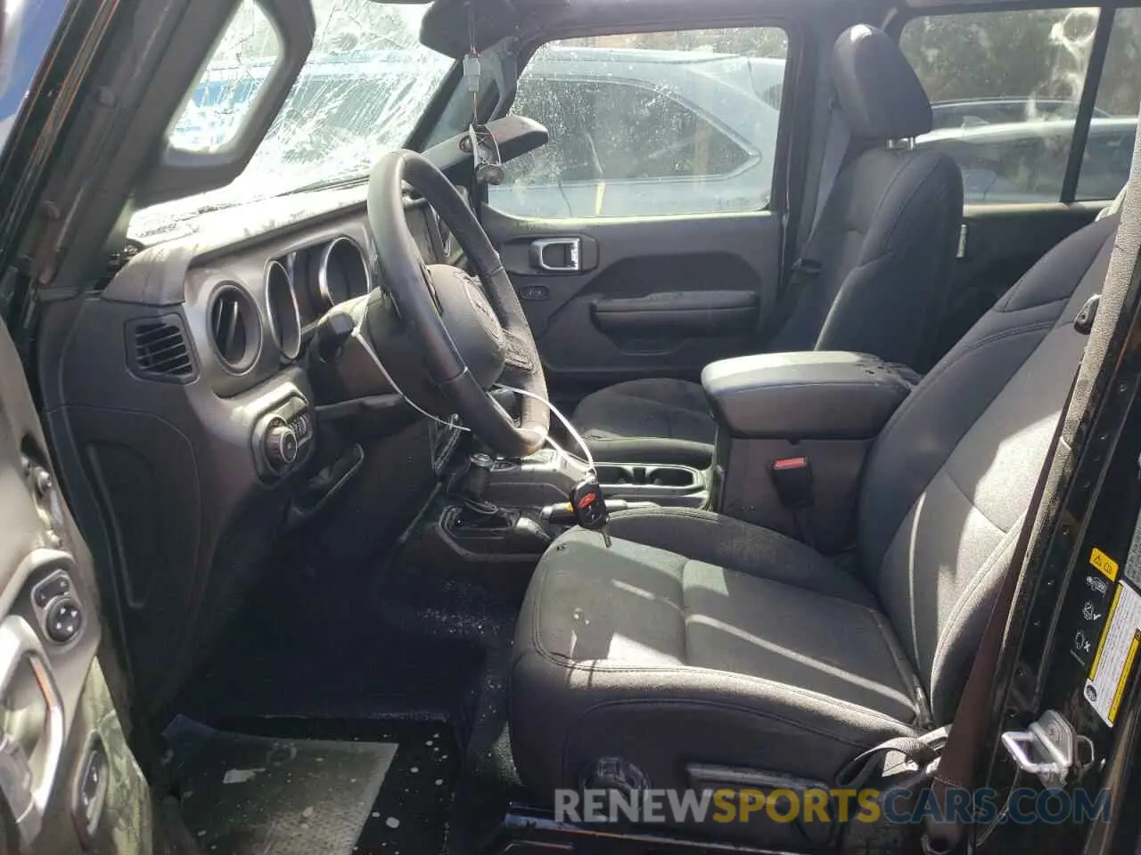 7 Photograph of a damaged car 1C4HJXDN5MW715082 JEEP WRANGLER 2021