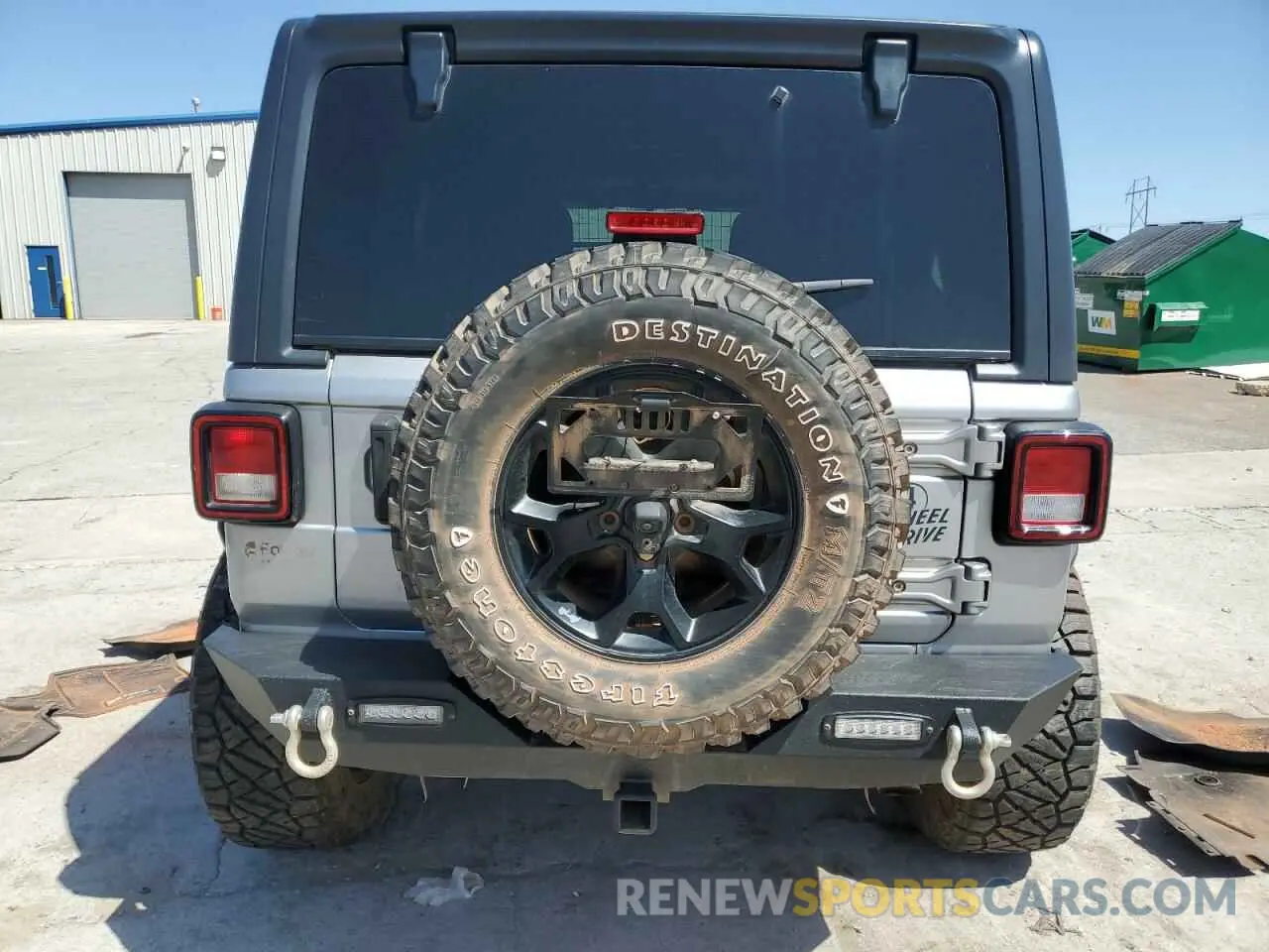 6 Photograph of a damaged car 1C4HJXDN6MW590786 JEEP WRANGLER 2021