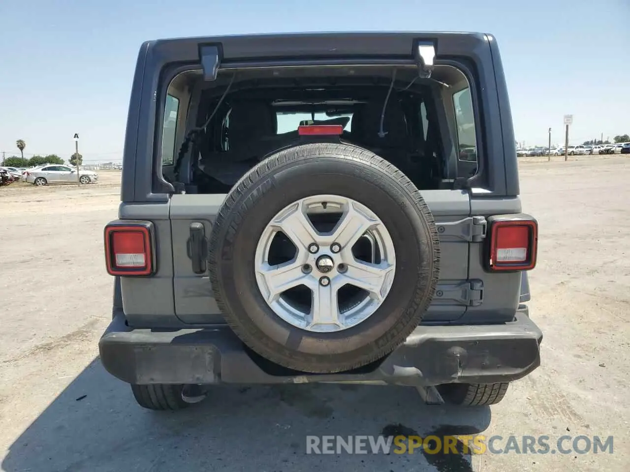 6 Photograph of a damaged car 1C4HJXDN7MW527762 JEEP WRANGLER 2021