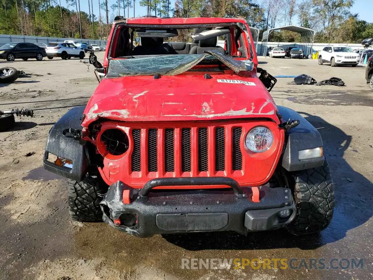 5 Photograph of a damaged car 1C4HJXDN7MW544741 JEEP WRANGLER 2021