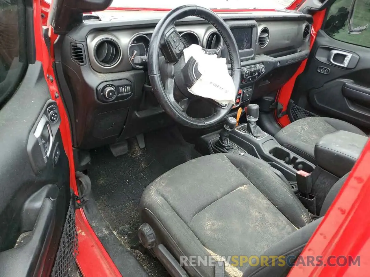 8 Photograph of a damaged car 1C4HJXDN7MW544741 JEEP WRANGLER 2021