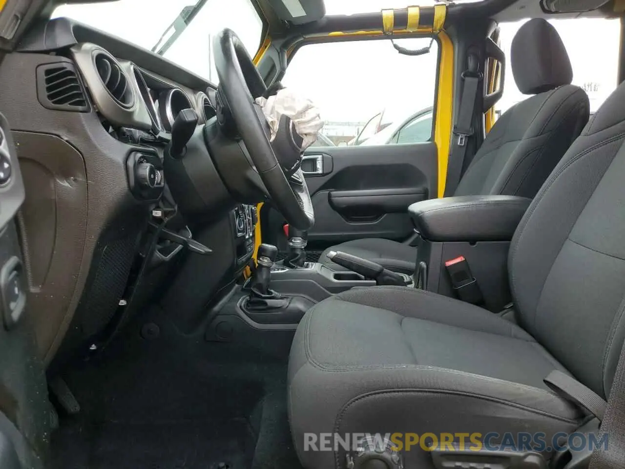 7 Photograph of a damaged car 1C4HJXDN7MW570675 JEEP WRANGLER 2021
