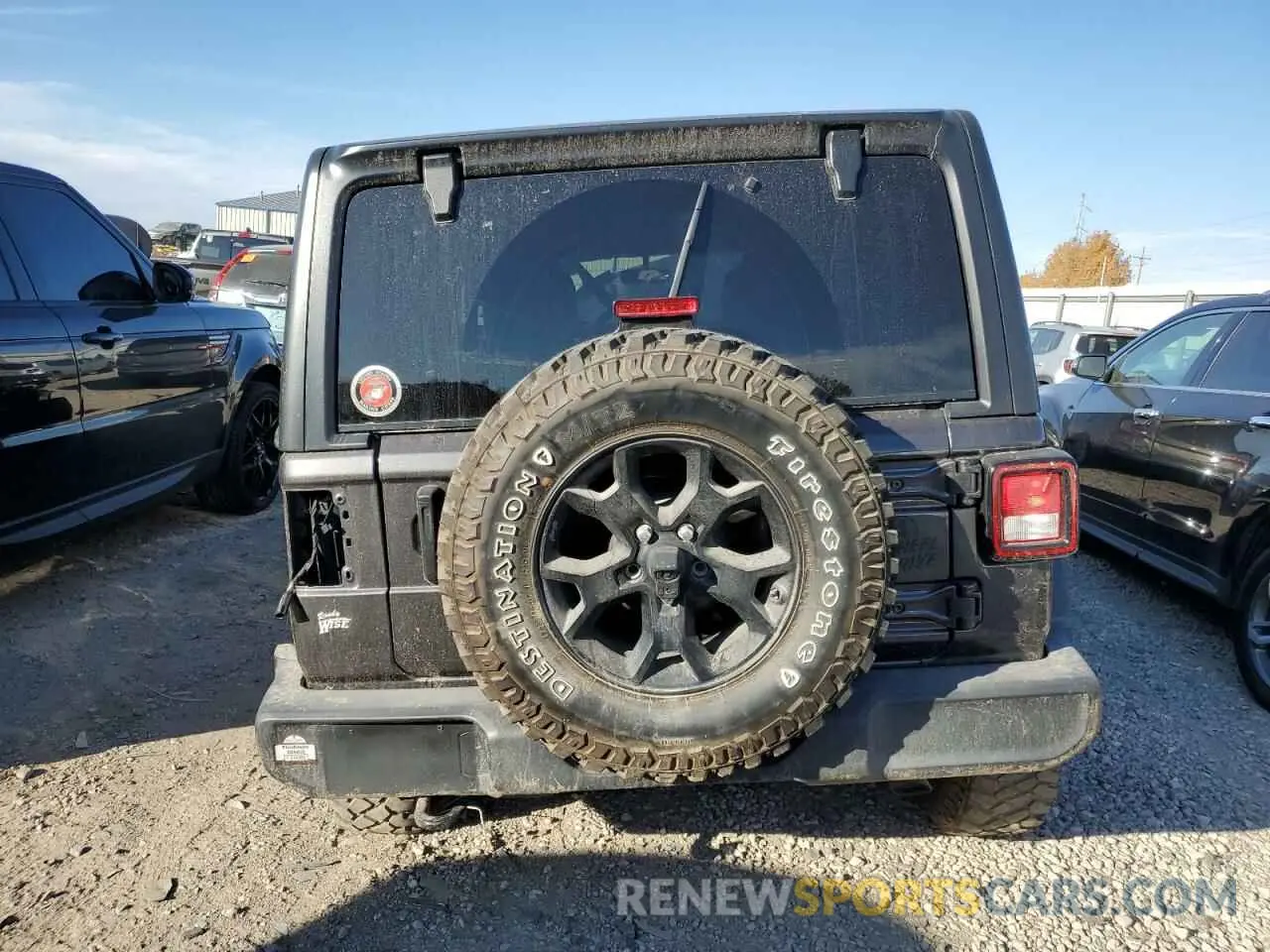 6 Photograph of a damaged car 1C4HJXDN7MW599321 JEEP WRANGLER 2021
