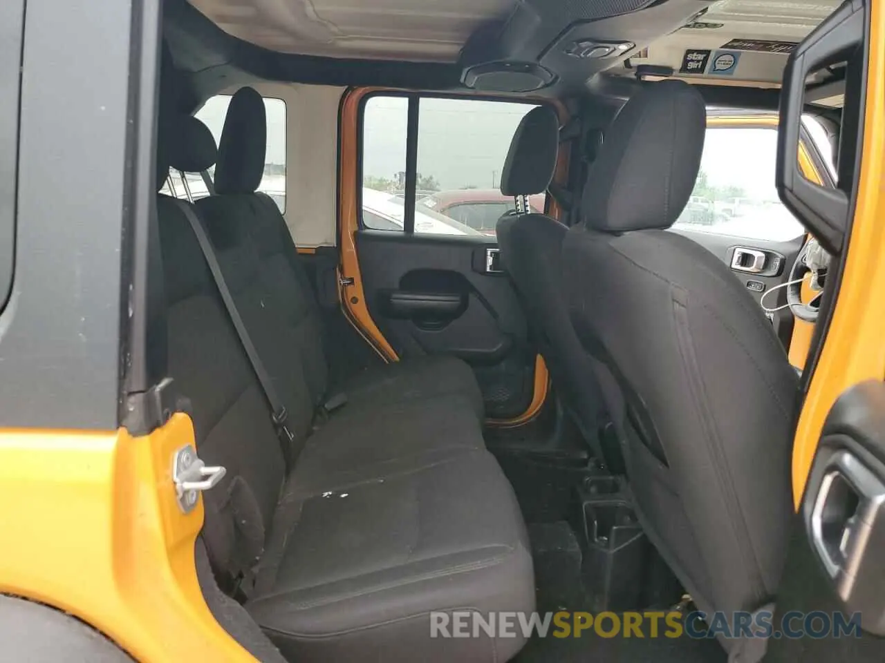 11 Photograph of a damaged car 1C4HJXDN7MW693733 JEEP WRANGLER 2021