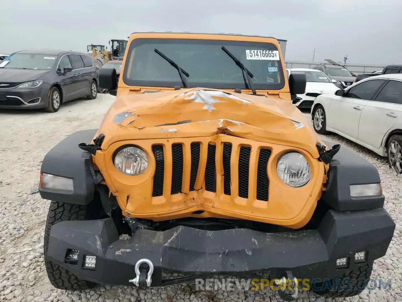 5 Photograph of a damaged car 1C4HJXDN7MW693733 JEEP WRANGLER 2021
