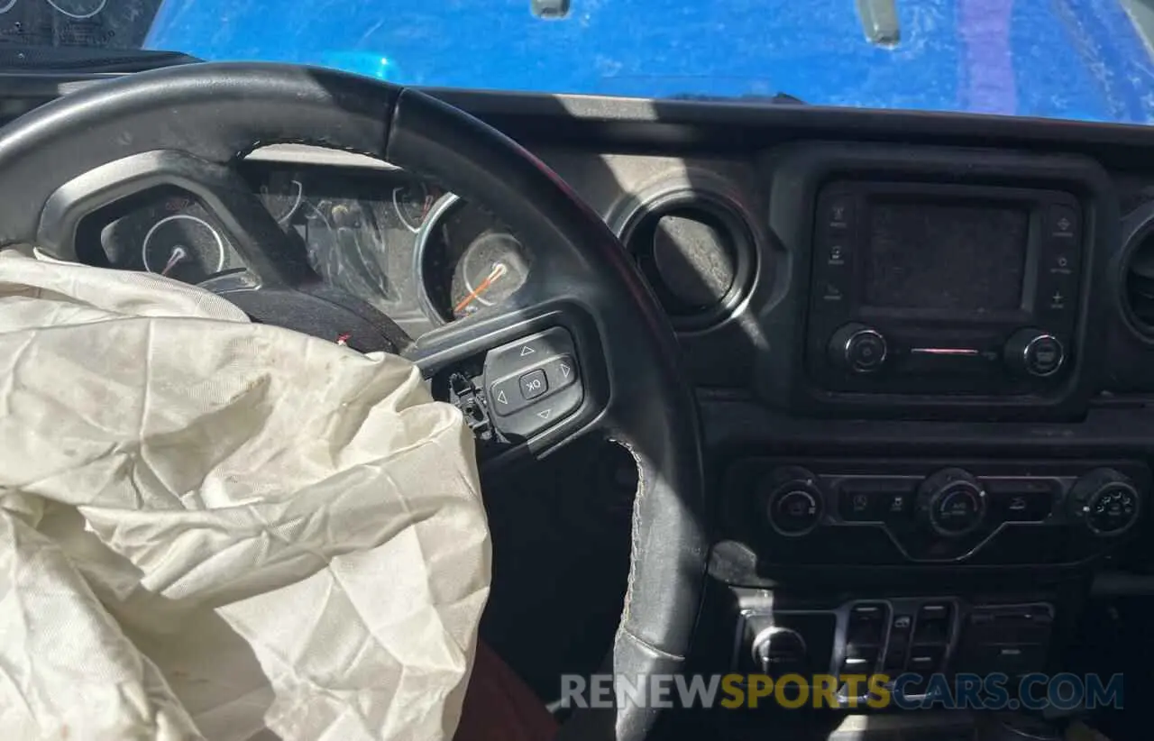 9 Photograph of a damaged car 1C4HJXDN7MW786865 JEEP WRANGLER 2021