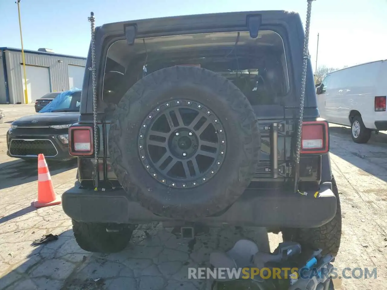 6 Photograph of a damaged car 1C4HJXDN8MW544814 JEEP WRANGLER 2021