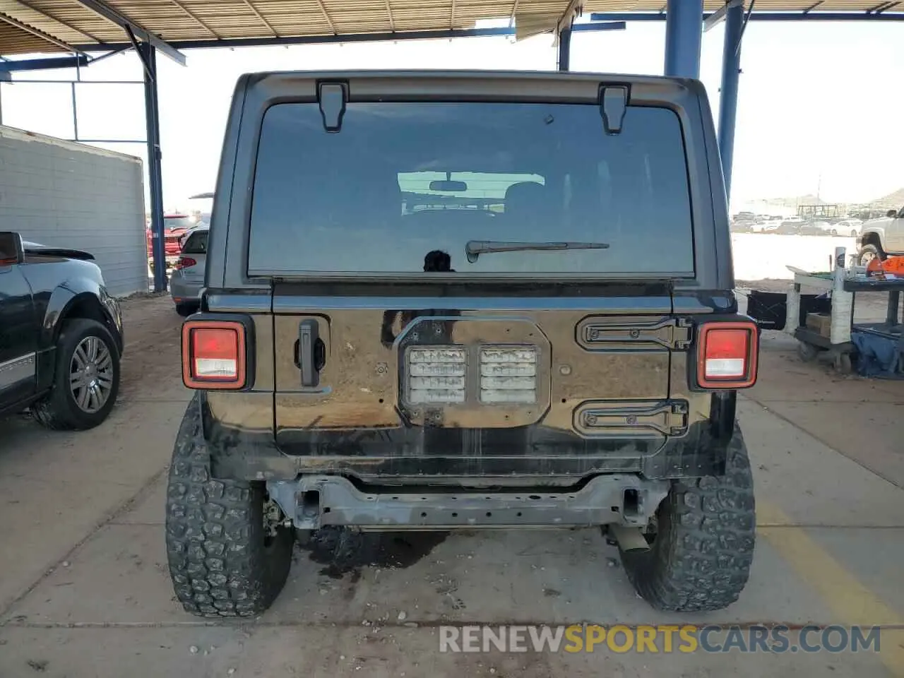 6 Photograph of a damaged car 1C4HJXDN8MW630723 JEEP WRANGLER 2021