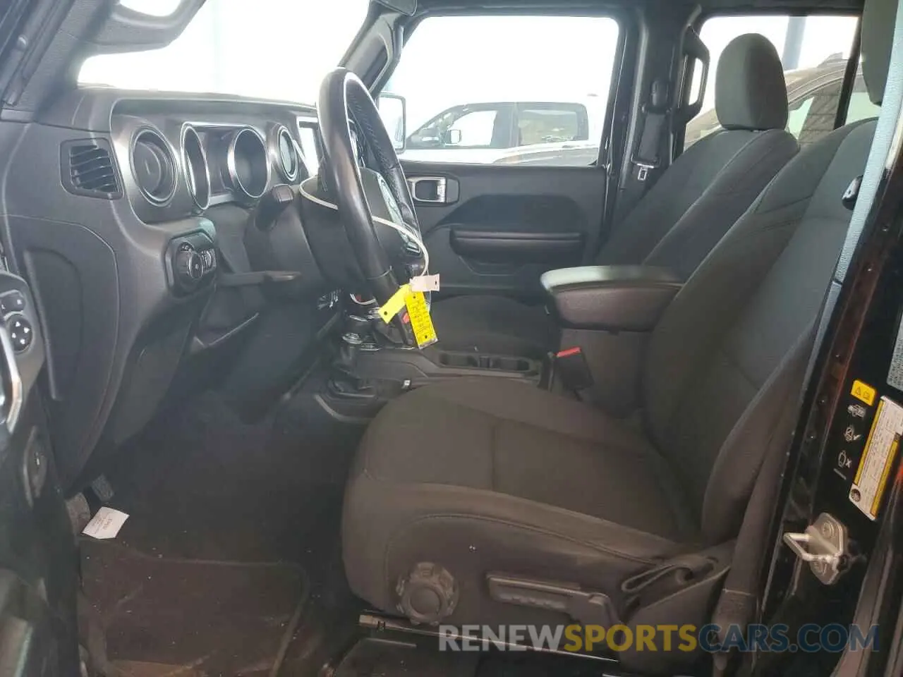 7 Photograph of a damaged car 1C4HJXDN8MW630723 JEEP WRANGLER 2021