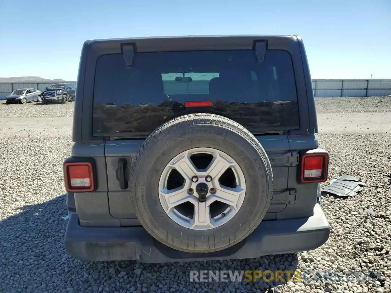 6 Photograph of a damaged car 1C4HJXDN8MW630849 JEEP WRANGLER 2021
