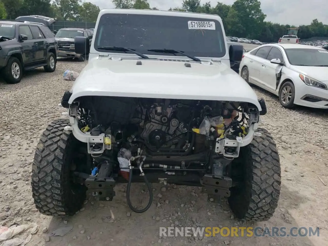 5 Photograph of a damaged car 1C4HJXDN8MW678979 JEEP WRANGLER 2021