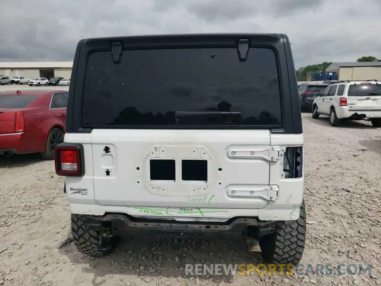 6 Photograph of a damaged car 1C4HJXDN8MW678979 JEEP WRANGLER 2021