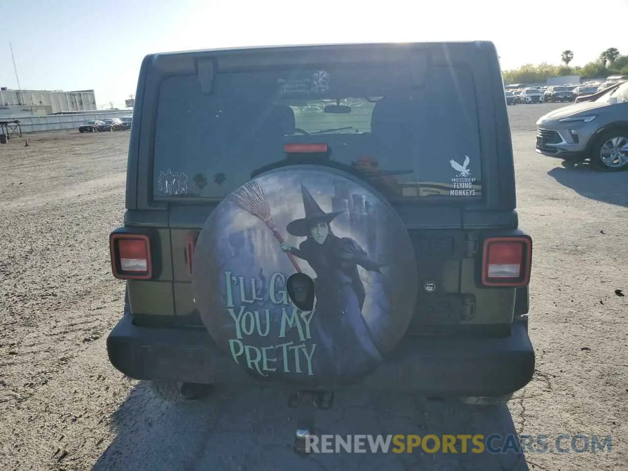6 Photograph of a damaged car 1C4HJXDN9MW523180 JEEP WRANGLER 2021