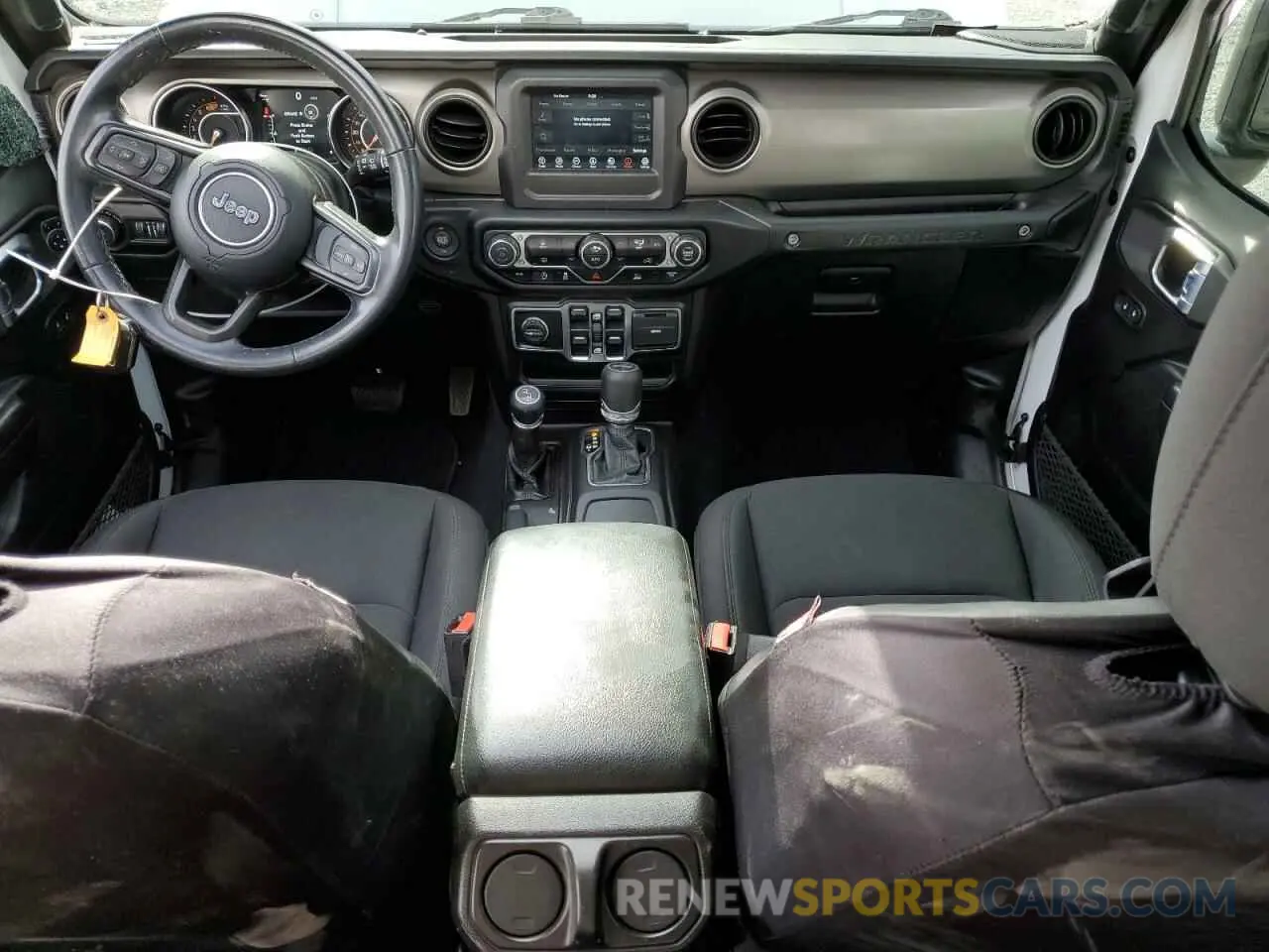 8 Photograph of a damaged car 1C4HJXDN9MW625689 JEEP WRANGLER 2021