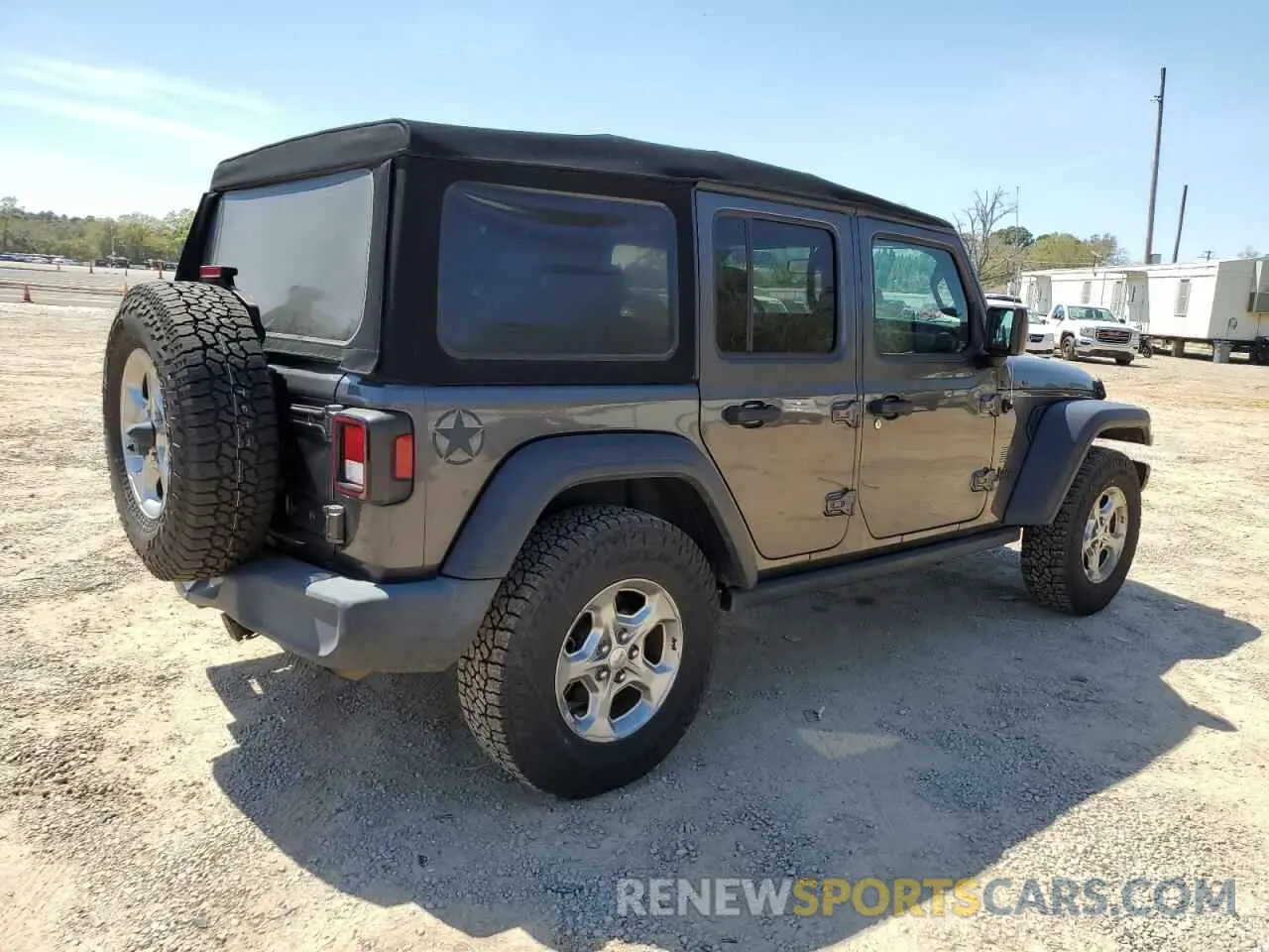 3 Photograph of a damaged car 1C4HJXDN9MW665660 JEEP WRANGLER 2021