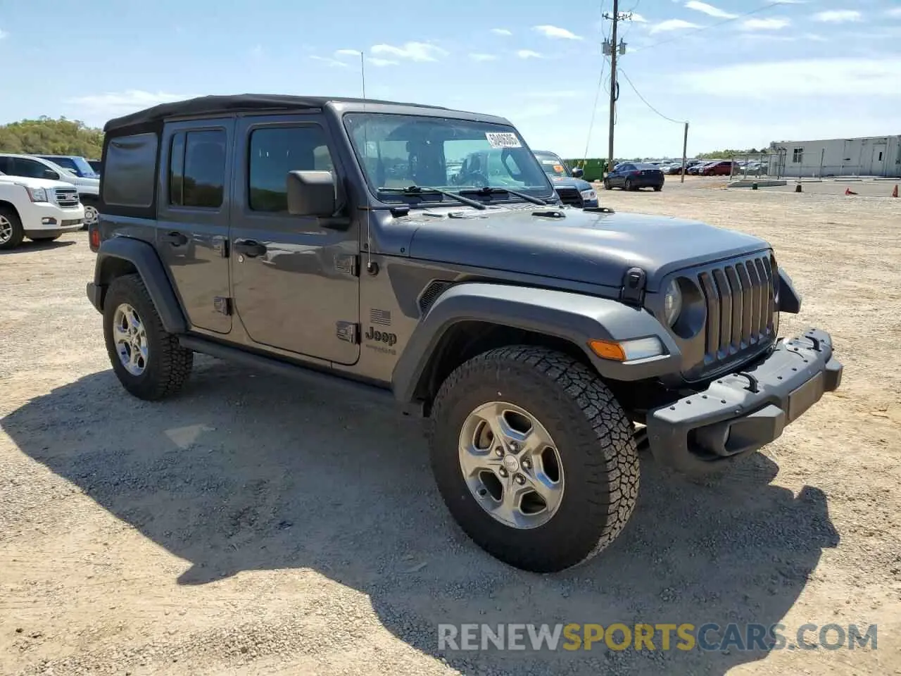 4 Photograph of a damaged car 1C4HJXDN9MW665660 JEEP WRANGLER 2021