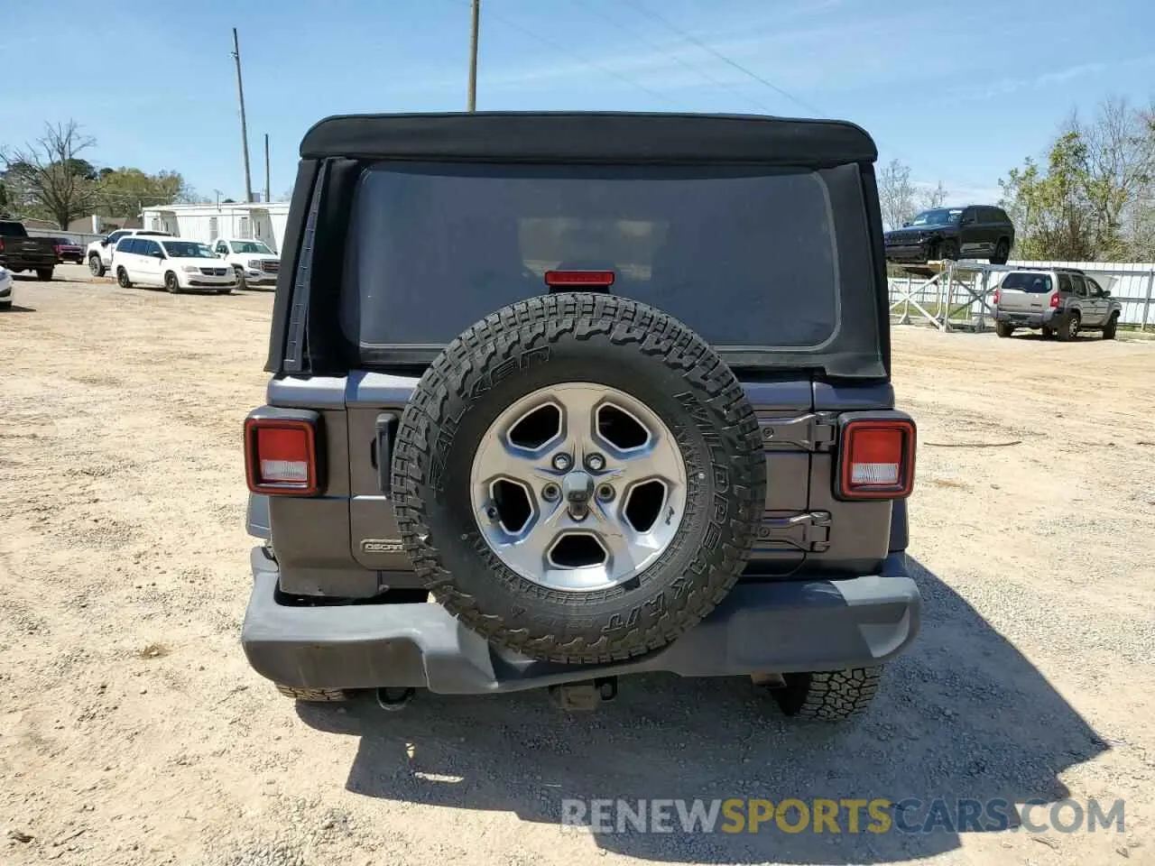 6 Photograph of a damaged car 1C4HJXDN9MW665660 JEEP WRANGLER 2021