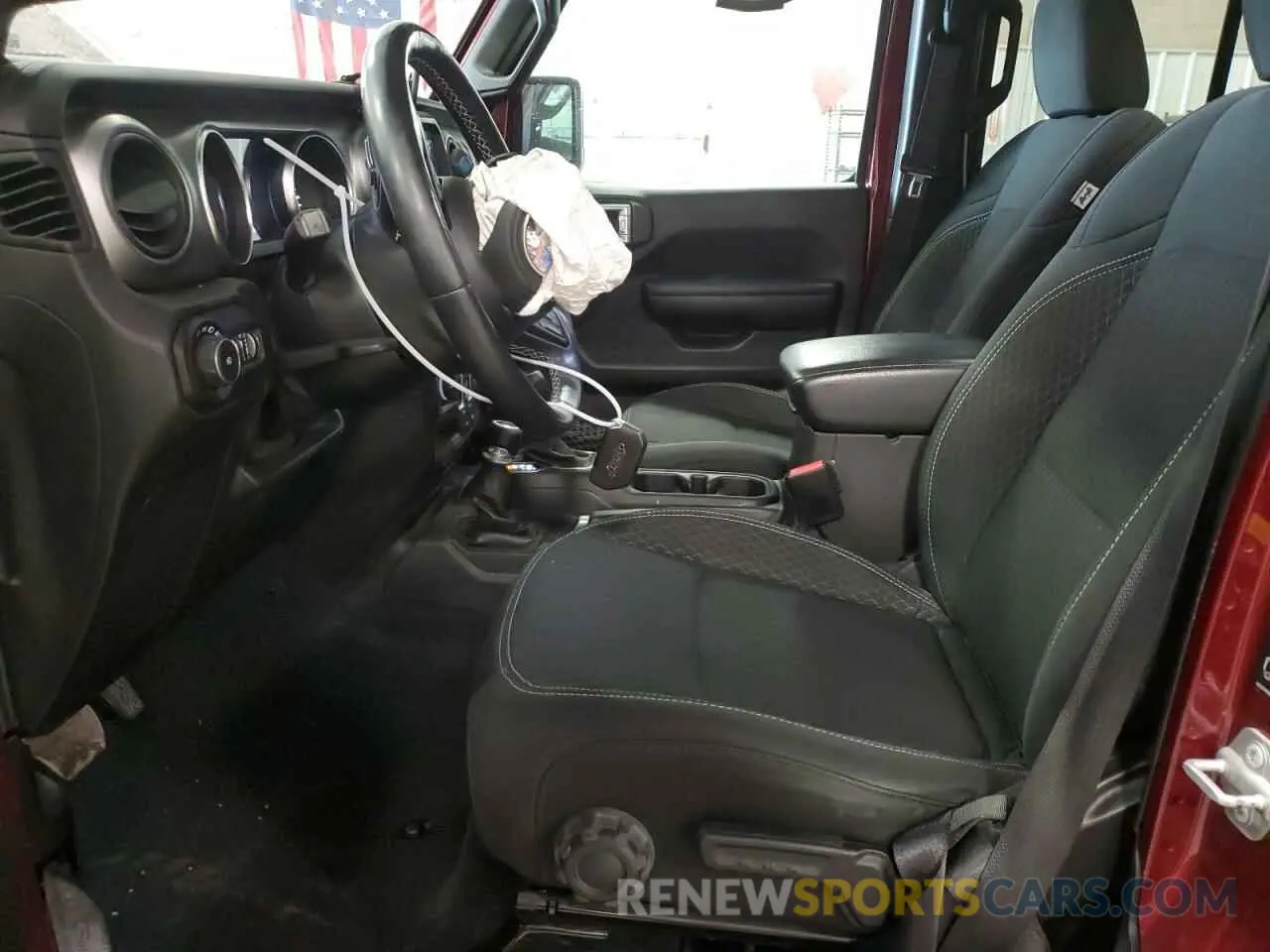 7 Photograph of a damaged car 1C4HJXDN9MW680787 JEEP WRANGLER 2021