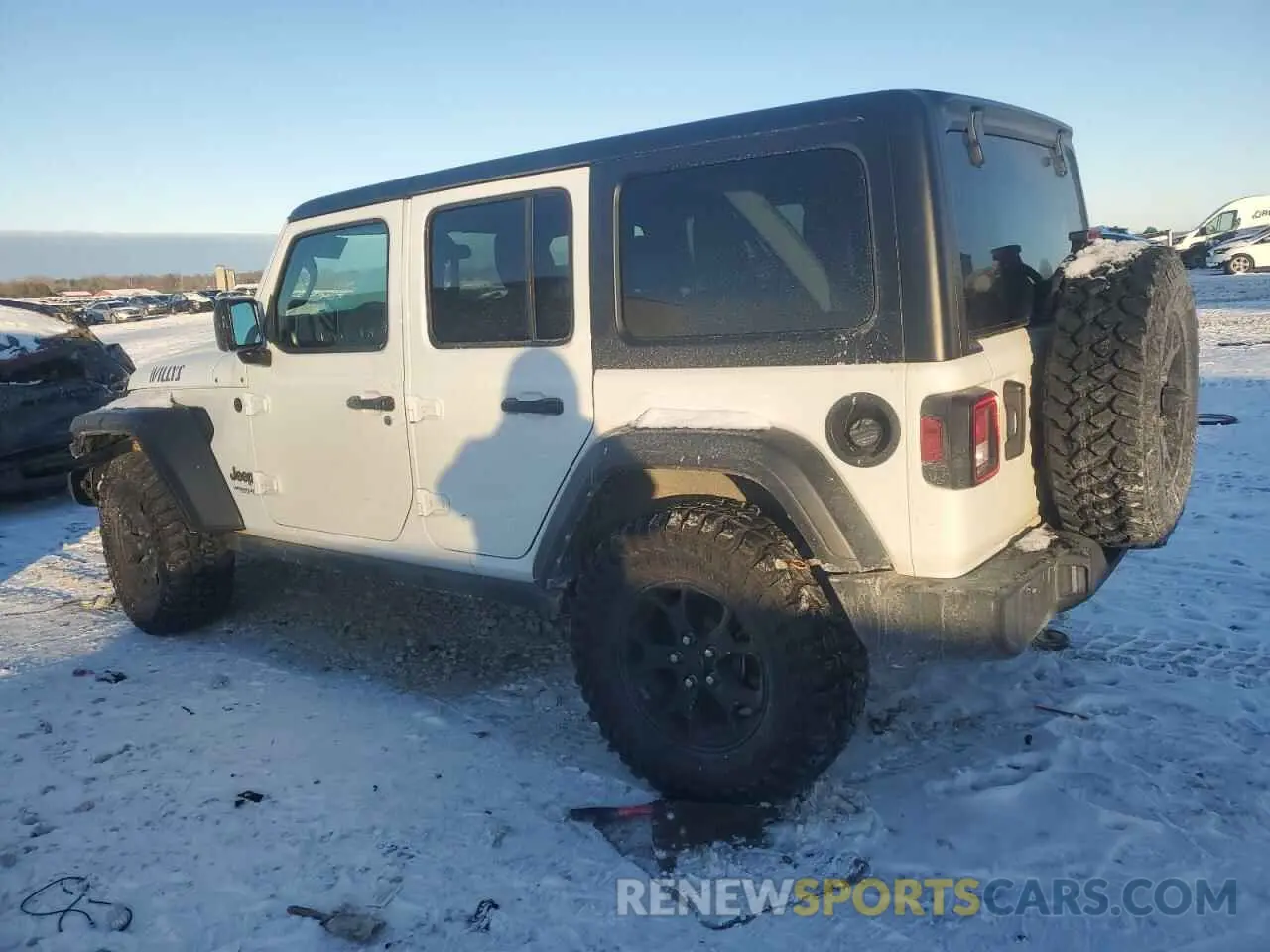 2 Photograph of a damaged car 1C4HJXDN9MW831580 JEEP WRANGLER 2021