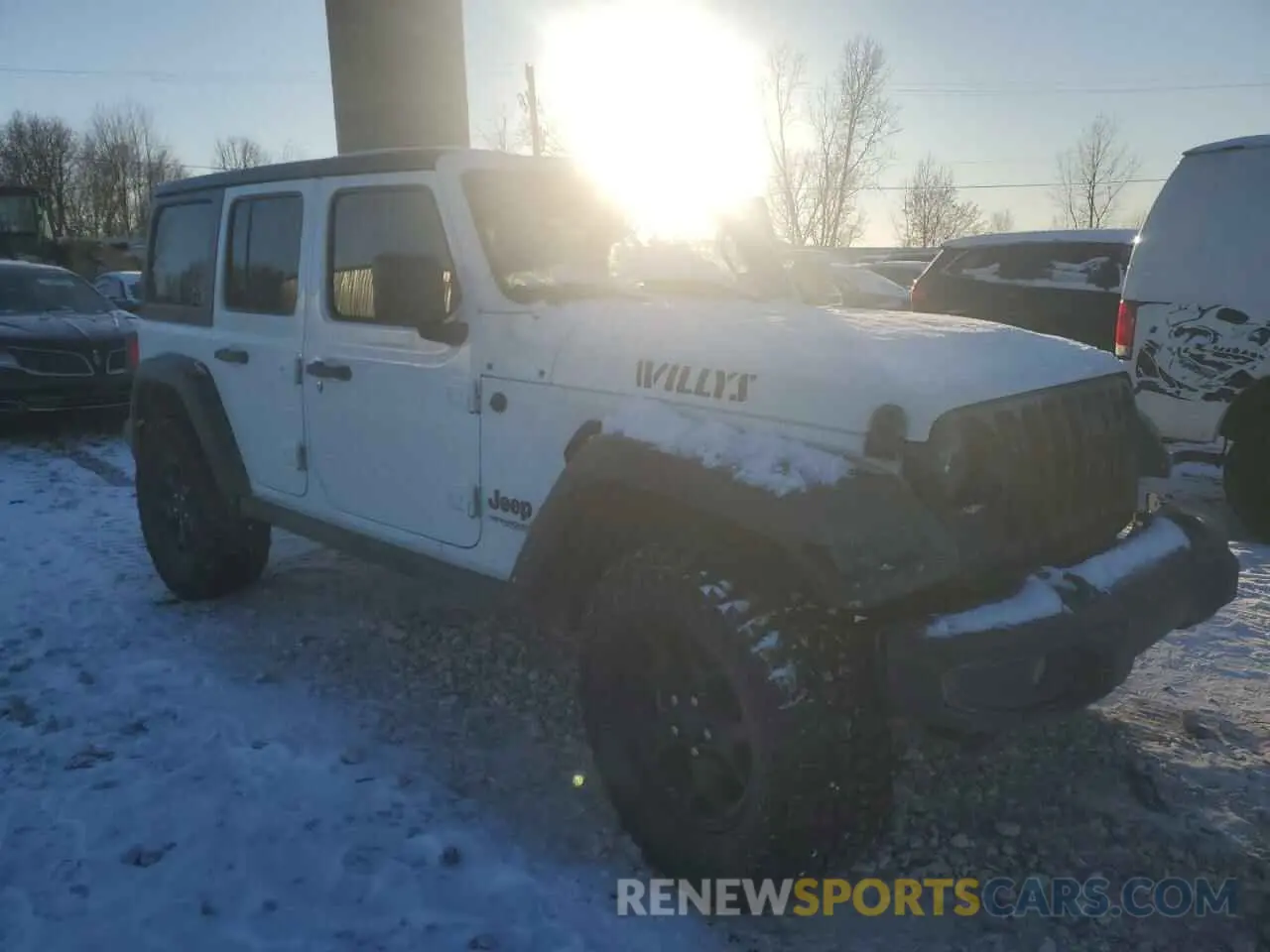 4 Photograph of a damaged car 1C4HJXDN9MW831580 JEEP WRANGLER 2021