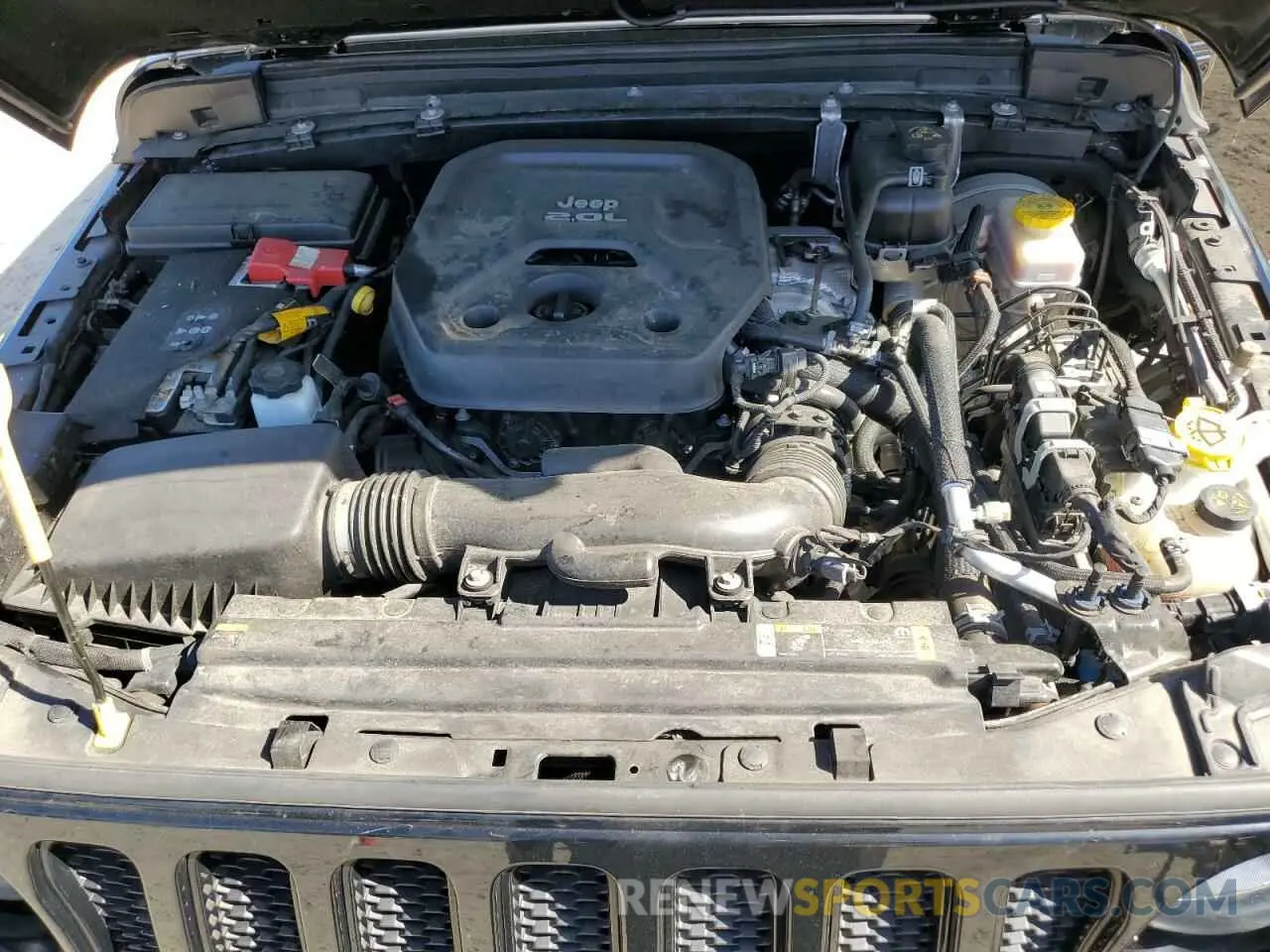 12 Photograph of a damaged car 1C4HJXDN9MW870458 JEEP WRANGLER 2021