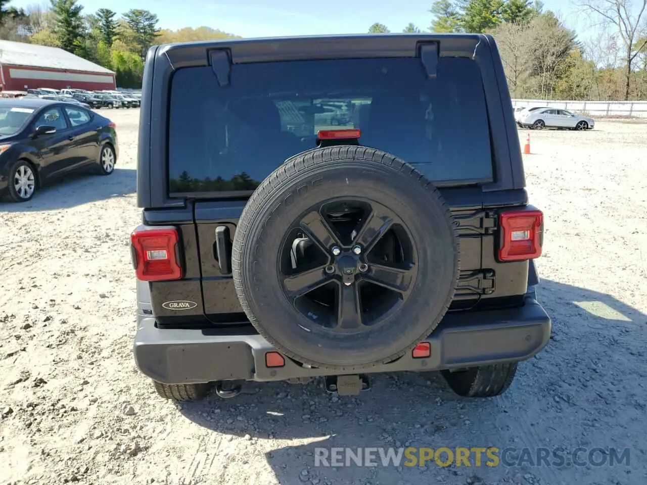 6 Photograph of a damaged car 1C4HJXDN9MW870458 JEEP WRANGLER 2021