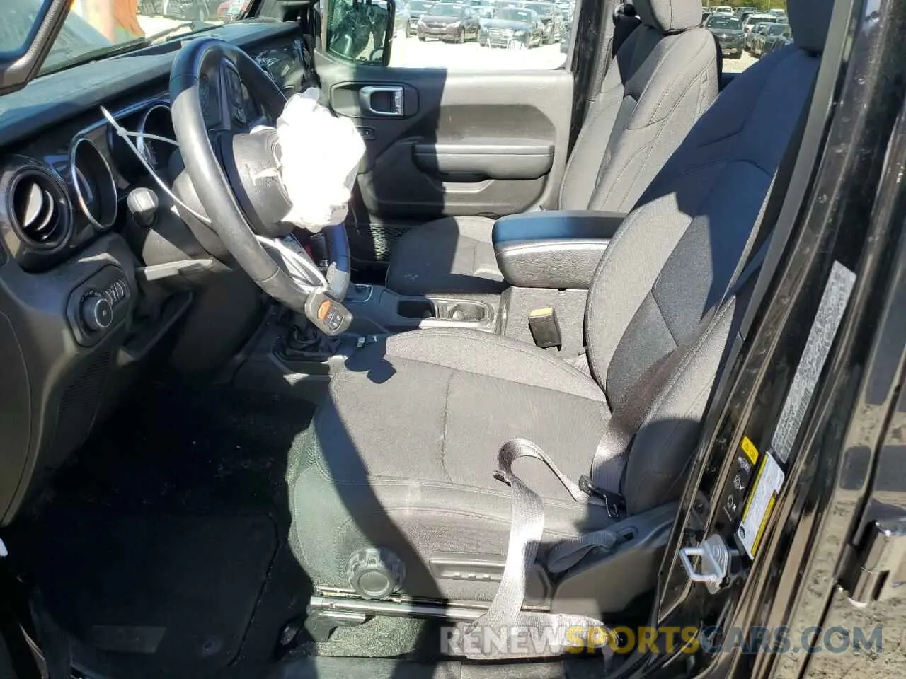 7 Photograph of a damaged car 1C4HJXDN9MW870458 JEEP WRANGLER 2021