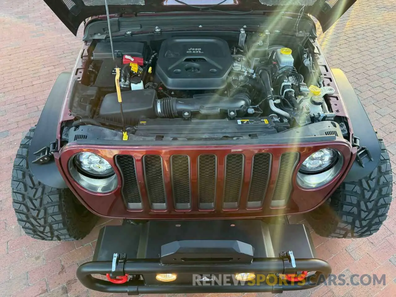 7 Photograph of a damaged car 1C4HJXDNXMW680247 JEEP WRANGLER 2021