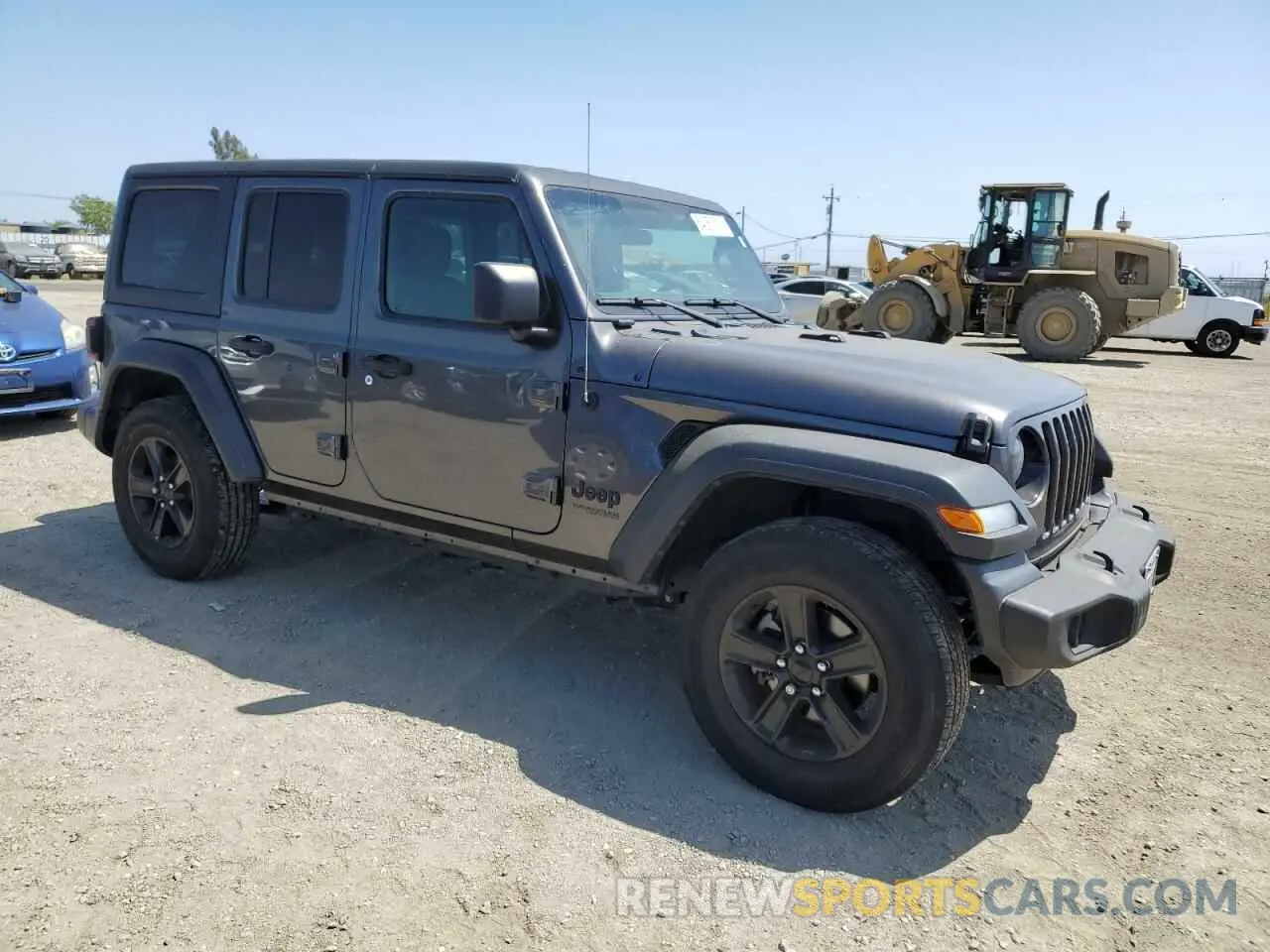4 Photograph of a damaged car 1C4HJXDNXMW795690 JEEP WRANGLER 2021