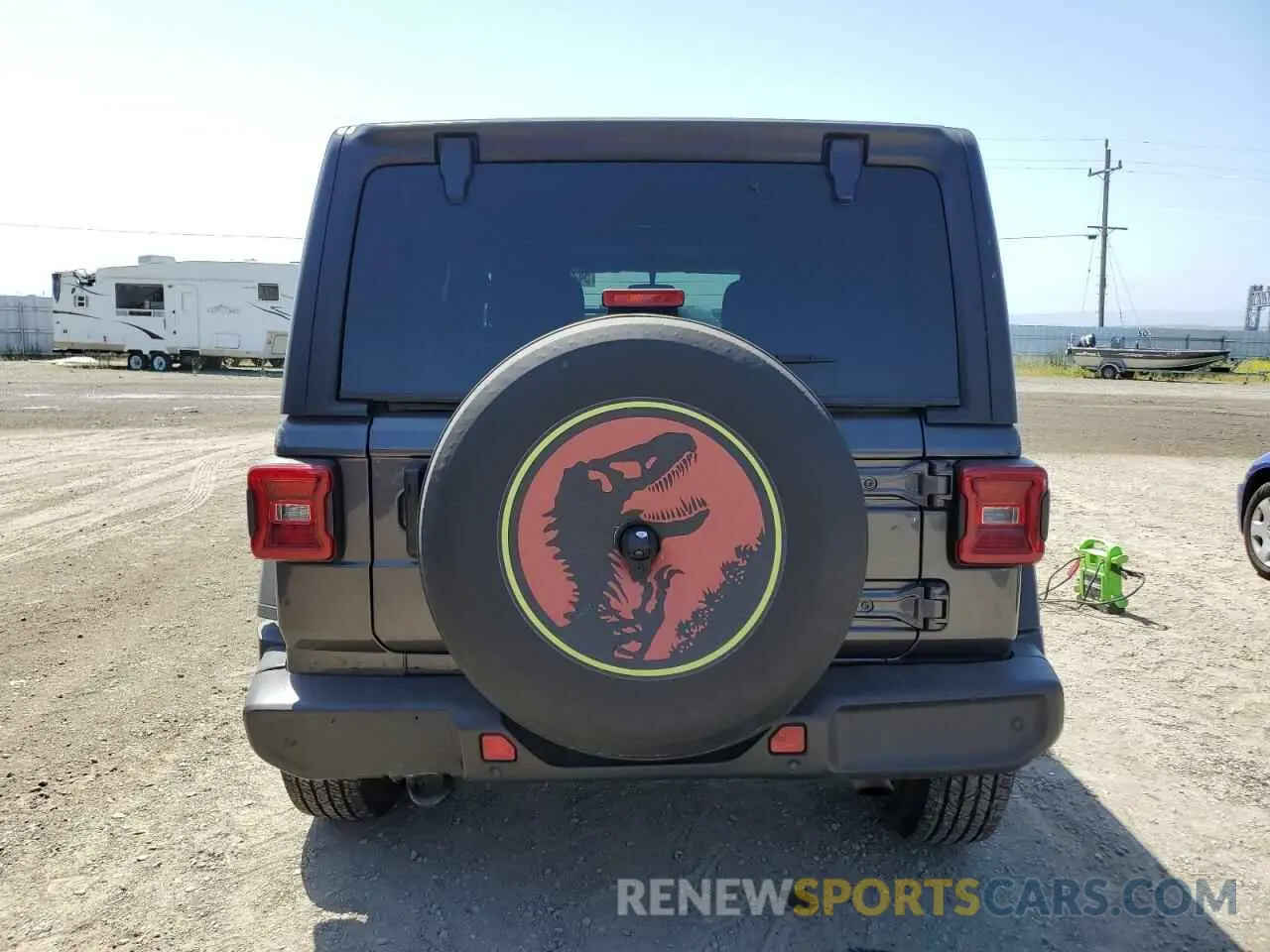 6 Photograph of a damaged car 1C4HJXDNXMW795690 JEEP WRANGLER 2021