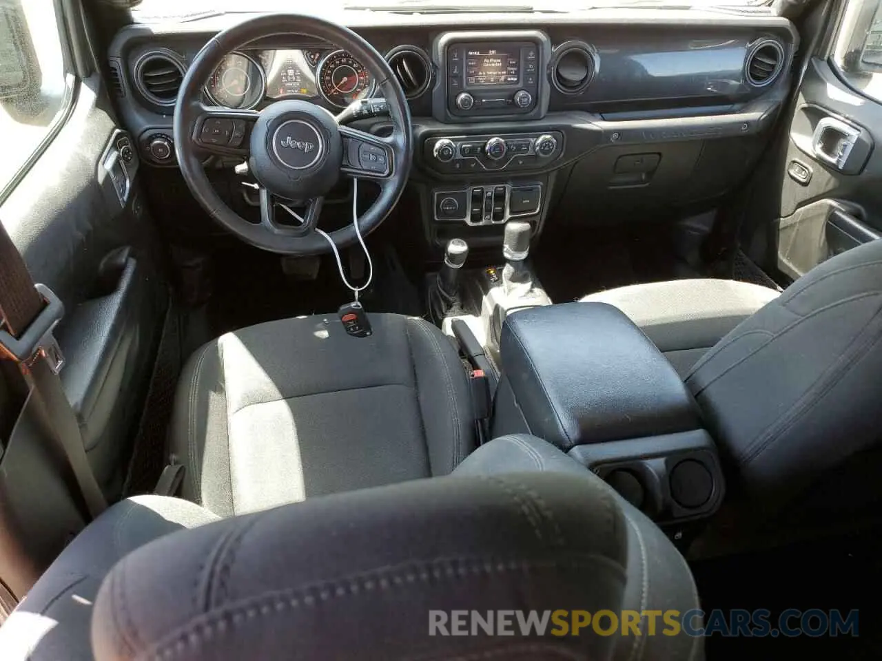 8 Photograph of a damaged car 1C4HJXDNXMW795690 JEEP WRANGLER 2021