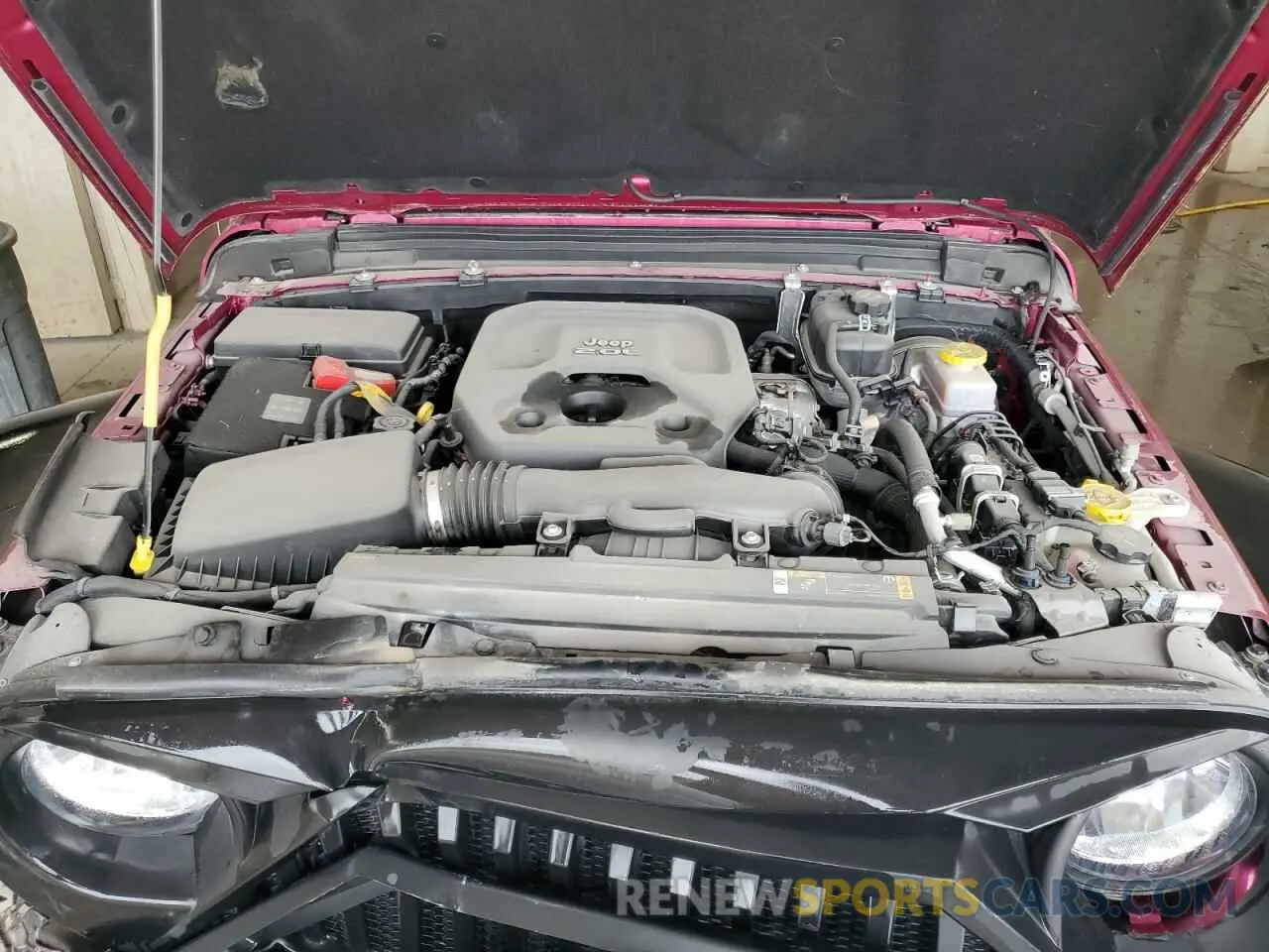 11 Photograph of a damaged car 1C4HJXDNXMW860716 JEEP WRANGLER 2021