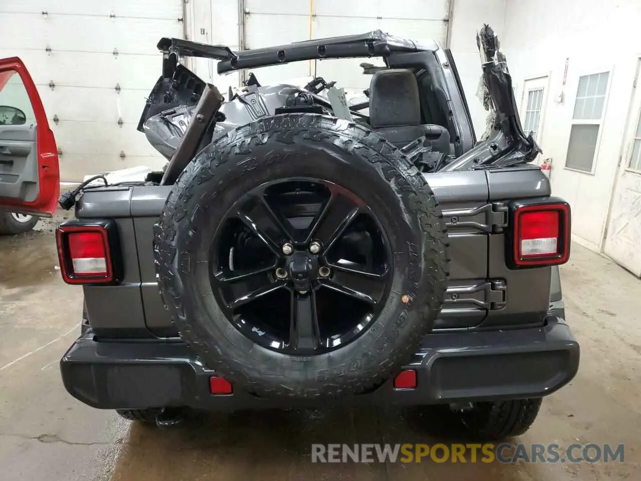 6 Photograph of a damaged car 1C4HJXEG0MW612247 JEEP WRANGLER 2021