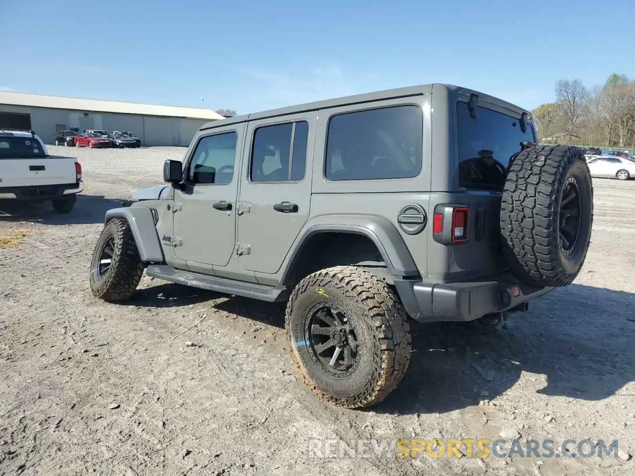 2 Photograph of a damaged car 1C4HJXEG0MW632630 JEEP WRANGLER 2021