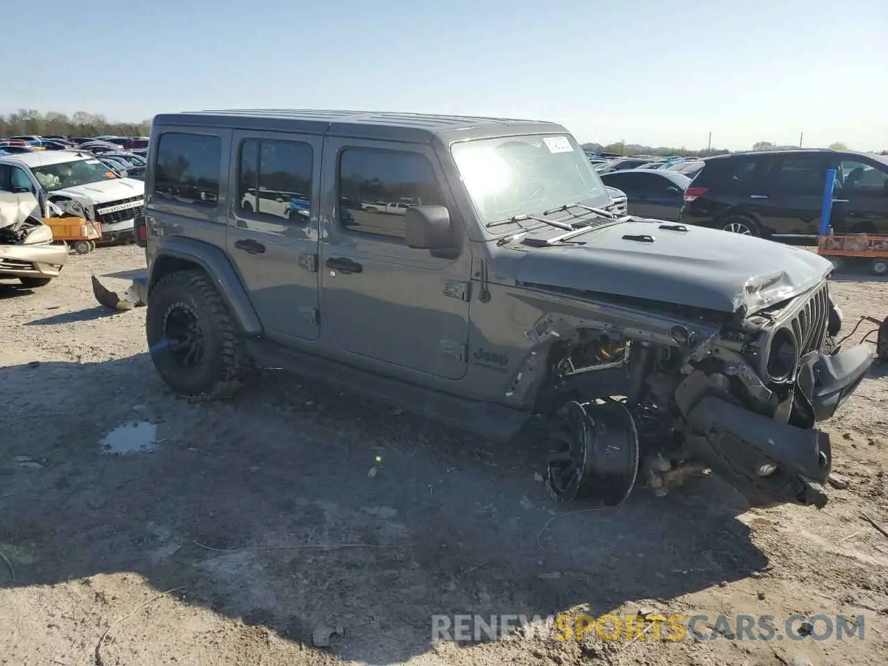 4 Photograph of a damaged car 1C4HJXEG0MW632630 JEEP WRANGLER 2021