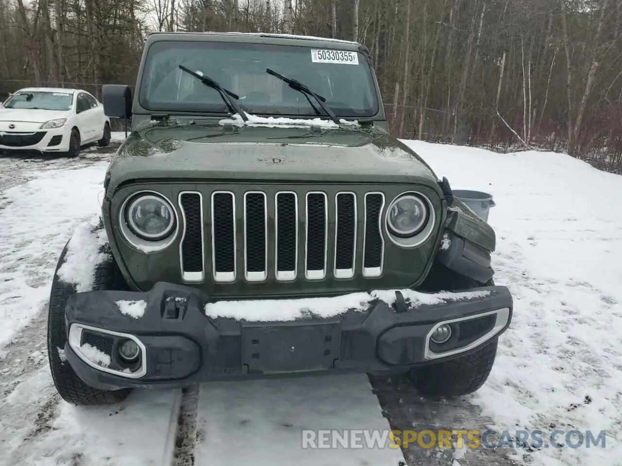 5 Photograph of a damaged car 1C4HJXEG2MW823594 JEEP WRANGLER 2021