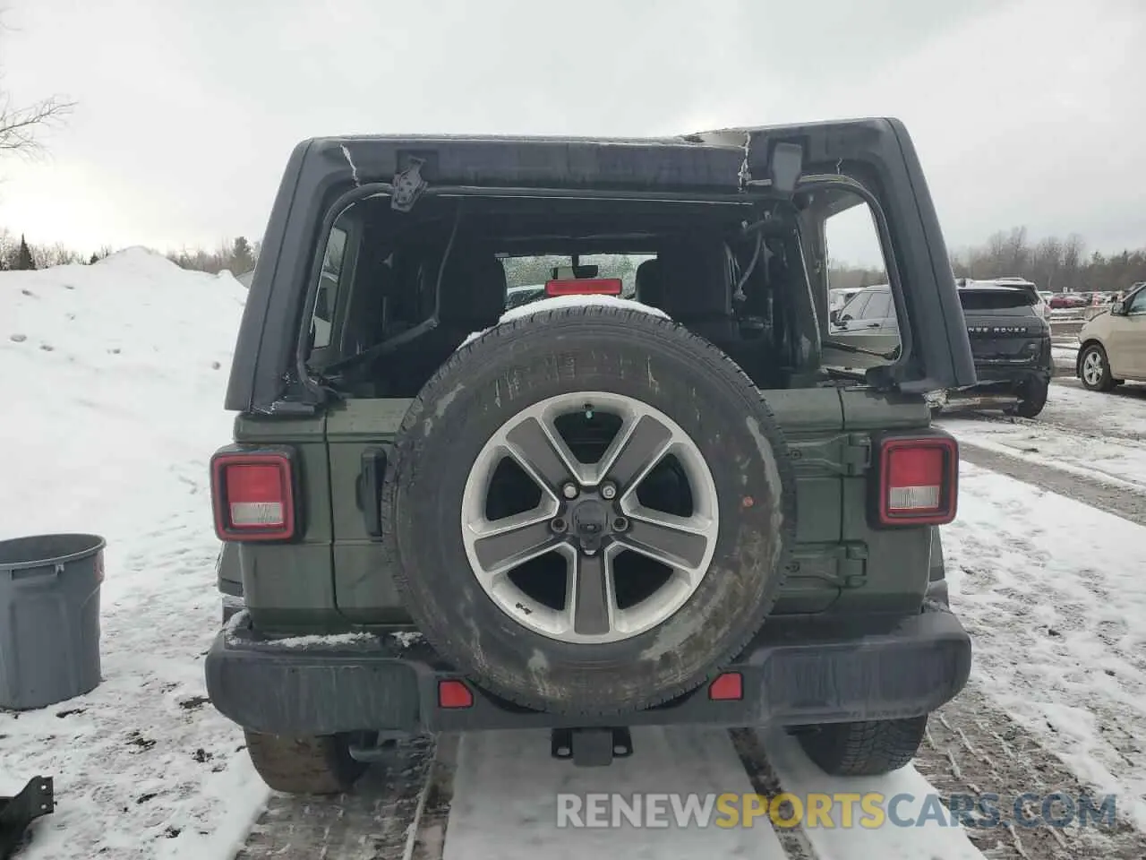 6 Photograph of a damaged car 1C4HJXEG2MW823594 JEEP WRANGLER 2021