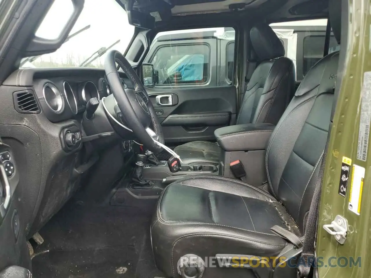 7 Photograph of a damaged car 1C4HJXEG2MW823594 JEEP WRANGLER 2021