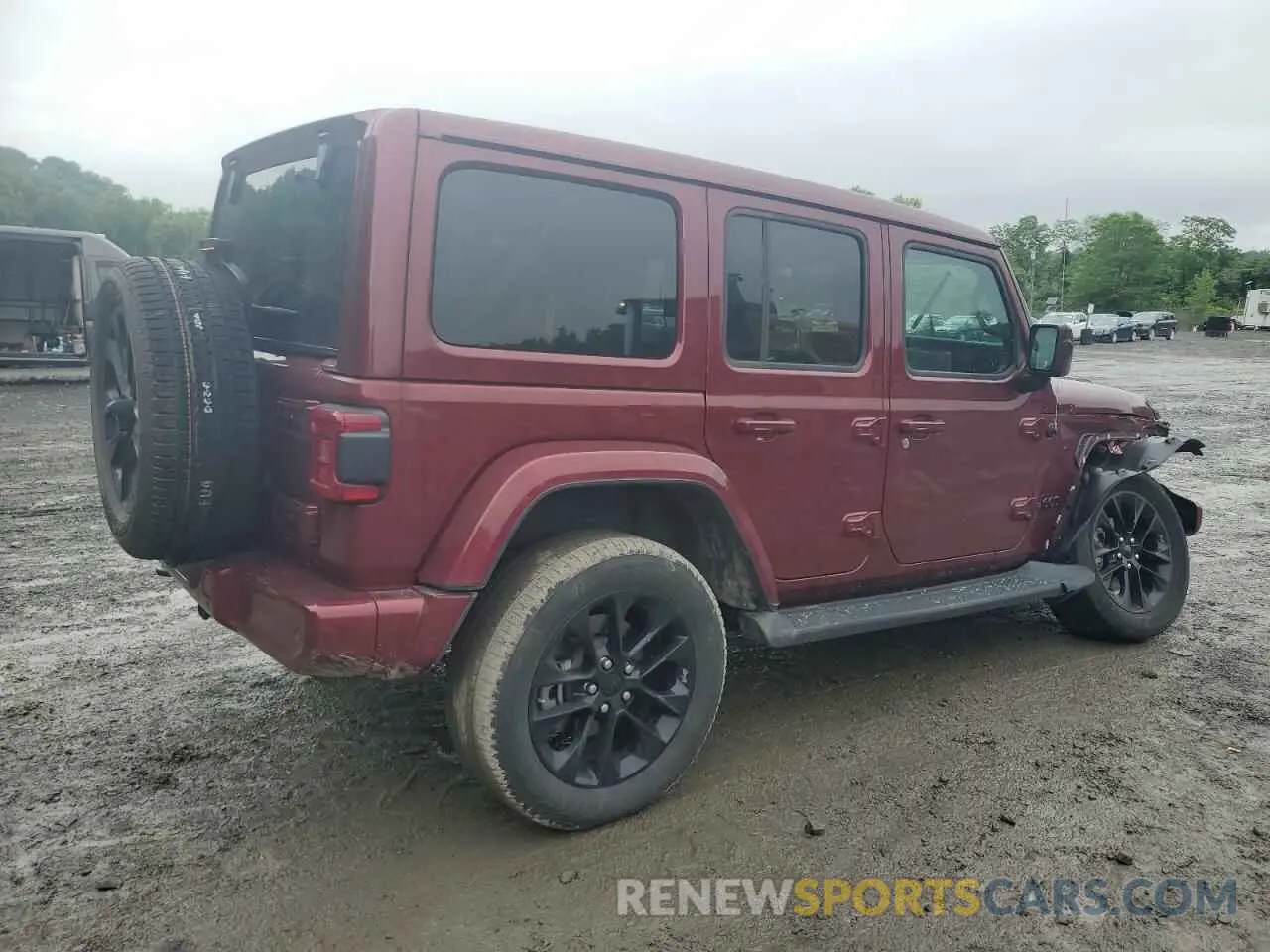 3 Photograph of a damaged car 1C4HJXEG6MW620675 JEEP WRANGLER 2021