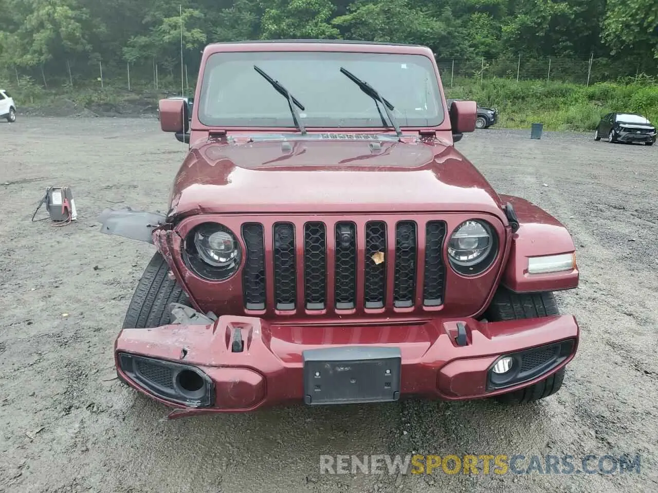 5 Photograph of a damaged car 1C4HJXEG6MW620675 JEEP WRANGLER 2021