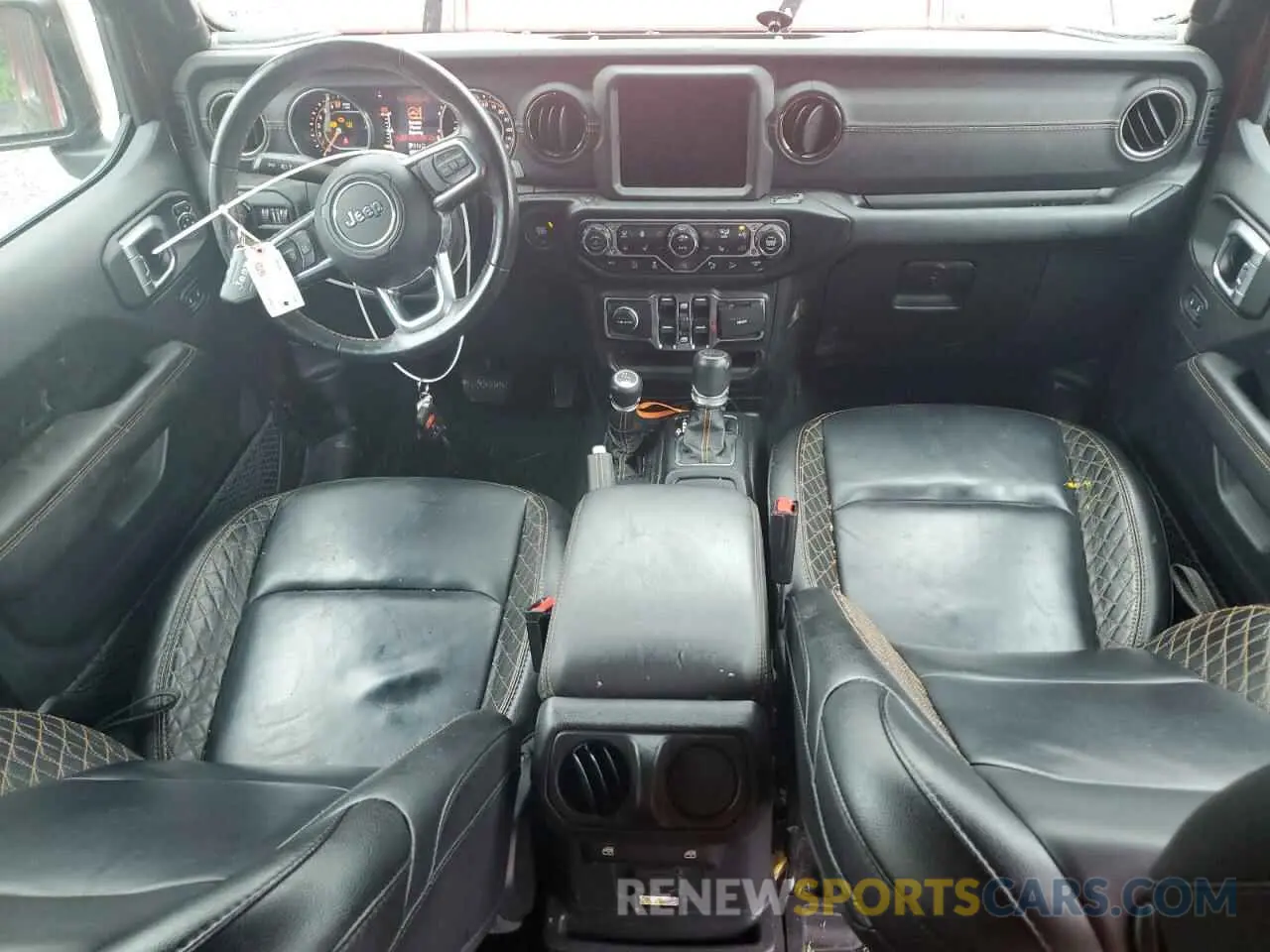 8 Photograph of a damaged car 1C4HJXEG6MW620675 JEEP WRANGLER 2021