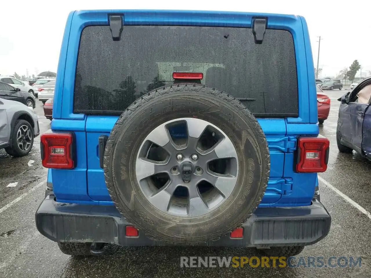 6 Photograph of a damaged car 1C4HJXEG7MW728612 JEEP WRANGLER 2021