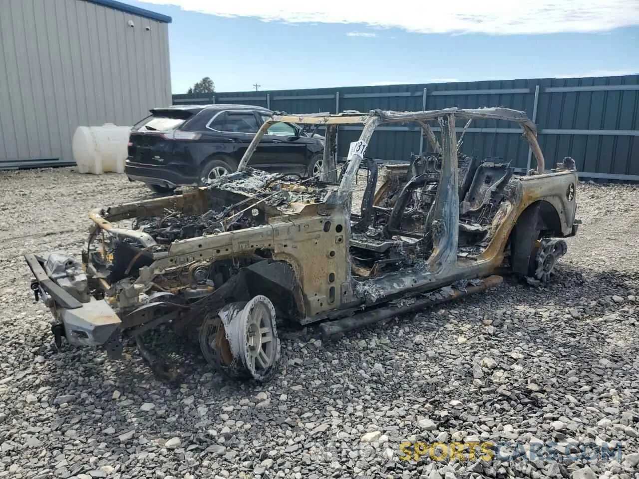 1 Photograph of a damaged car 1C4HJXEG8MW500537 JEEP WRANGLER 2021