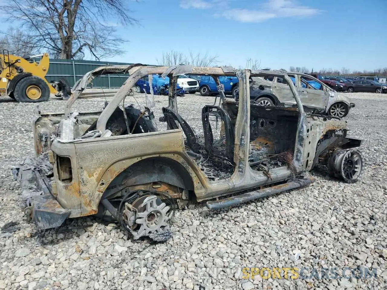 3 Photograph of a damaged car 1C4HJXEG8MW500537 JEEP WRANGLER 2021
