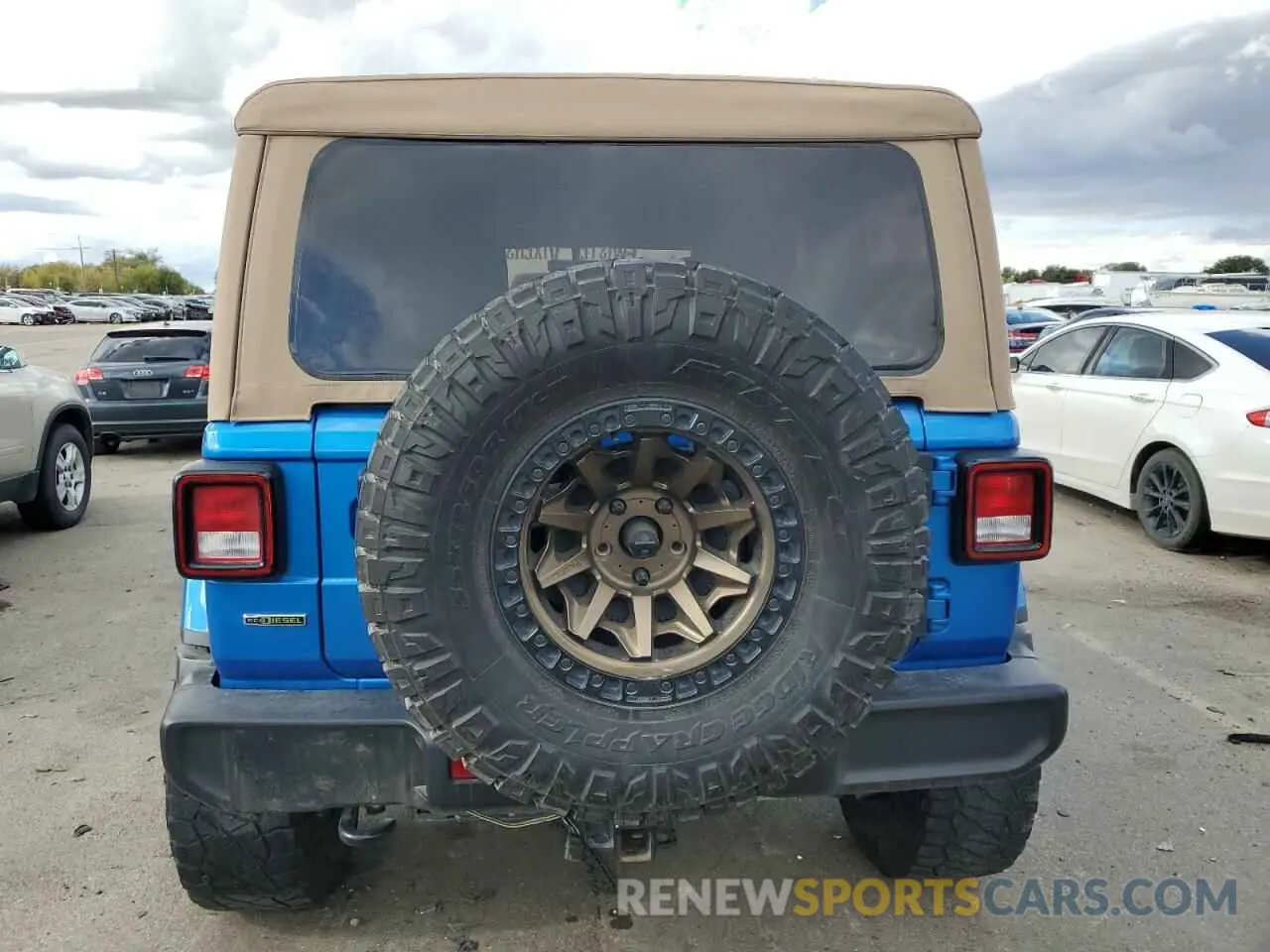 6 Photograph of a damaged car 1C4HJXEM3MW770622 JEEP WRANGLER 2021