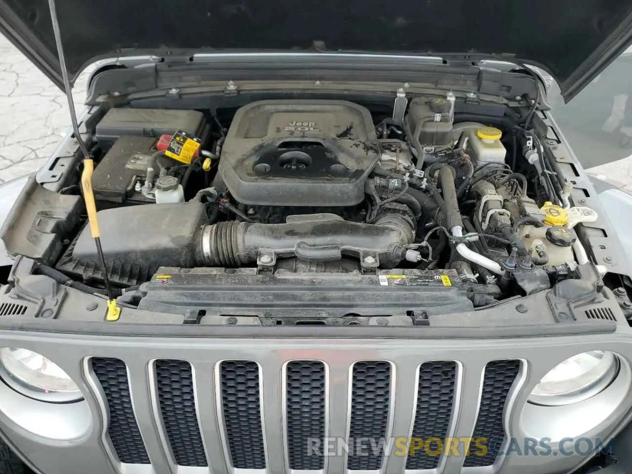 11 Photograph of a damaged car 1C4HJXEN0MW592791 JEEP WRANGLER 2021