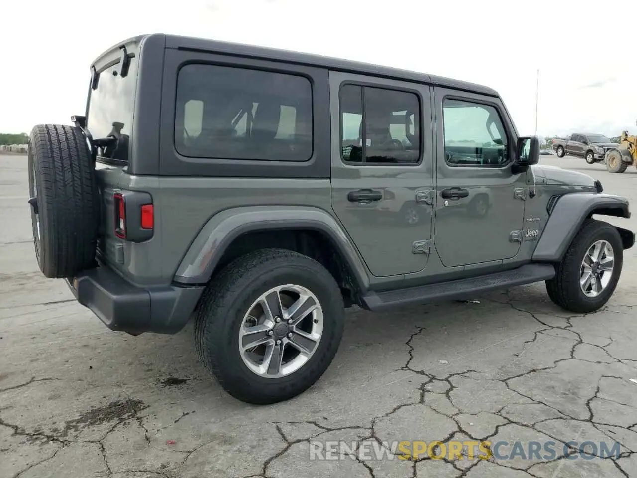 3 Photograph of a damaged car 1C4HJXEN0MW592791 JEEP WRANGLER 2021