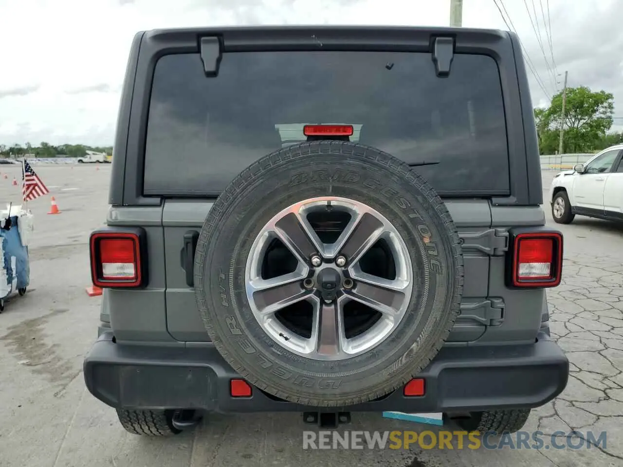 6 Photograph of a damaged car 1C4HJXEN0MW592791 JEEP WRANGLER 2021