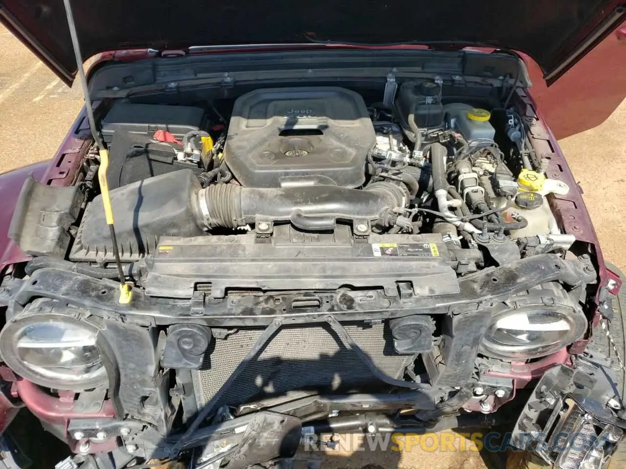 12 Photograph of a damaged car 1C4HJXEN0MW651709 JEEP WRANGLER 2021